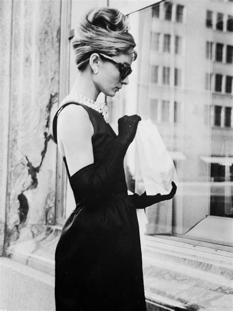 breakfast at tiffany's audrey hepburn black gown givenchy|breakfast at tiffany's wedding dress.